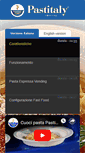 Mobile Screenshot of pastitaly.com
